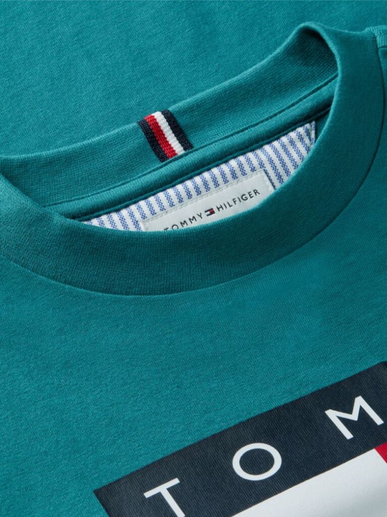 Blue Heritage Flag Print Jersey T-Shirt  Boys
