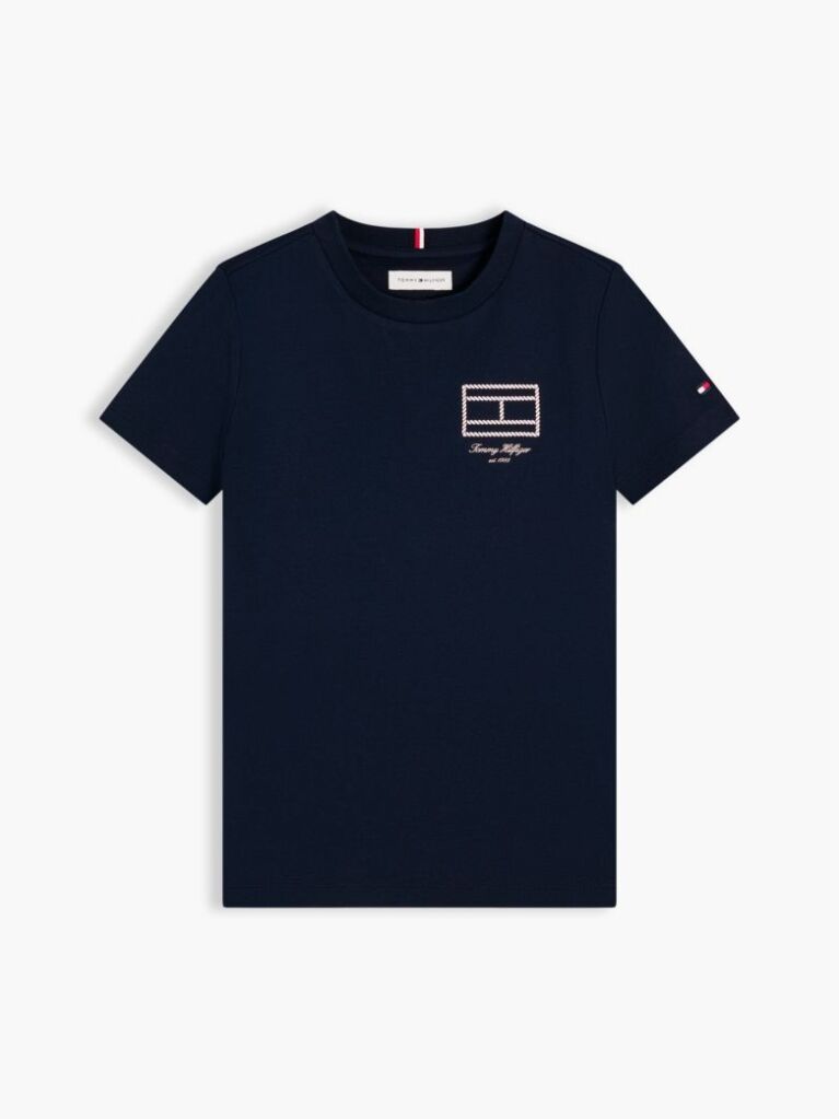 Blue Outline Flag Logo Jersey T-Shirt  Boys
