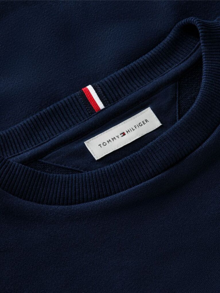 Blue Outline Flag Logo Terry Sweatshirt  Boys