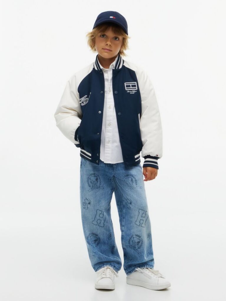 Denim Peanuts® Graphic Faded Loose Jeans  Boys