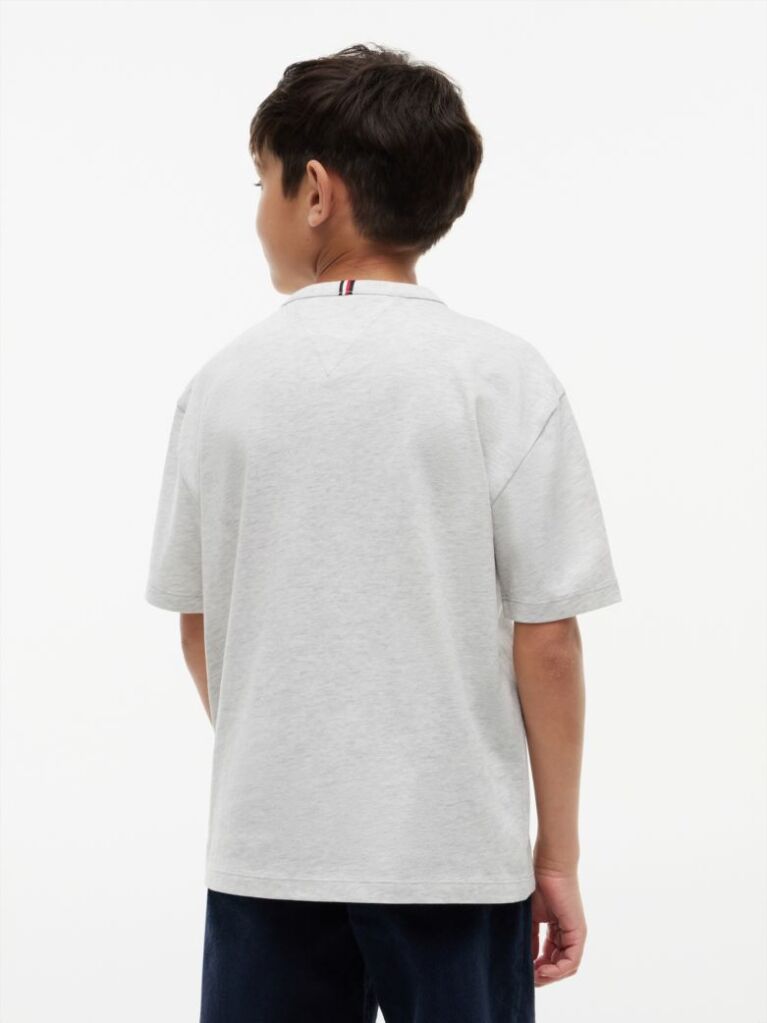 Grey Varsity Logo Jersey T-Shirt  Boys