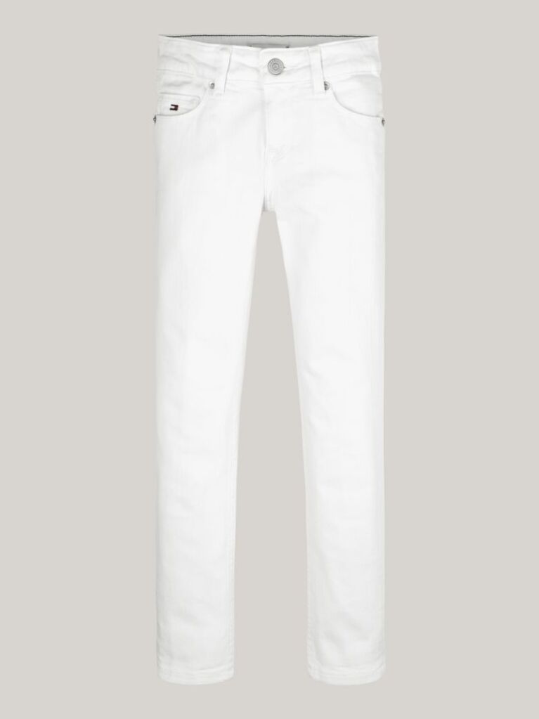 White Nora Mid Rise Skinny White Jeans  Girls