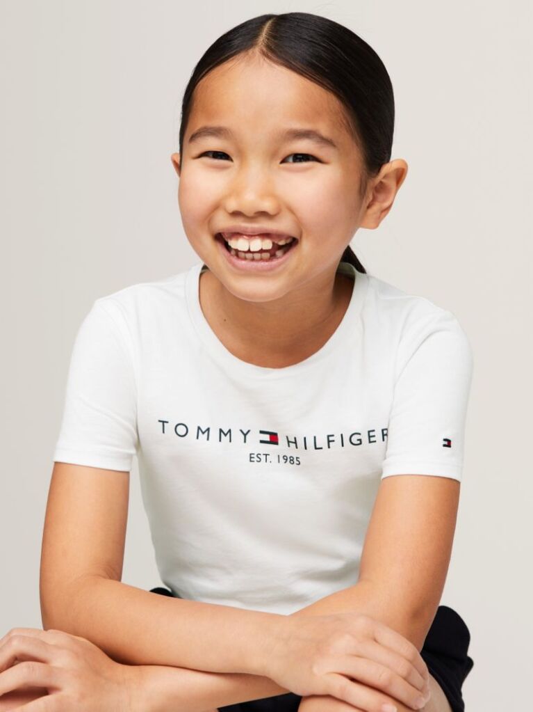 Blue Essential Slim Fit T-Shirt and Shorts Set  Girls