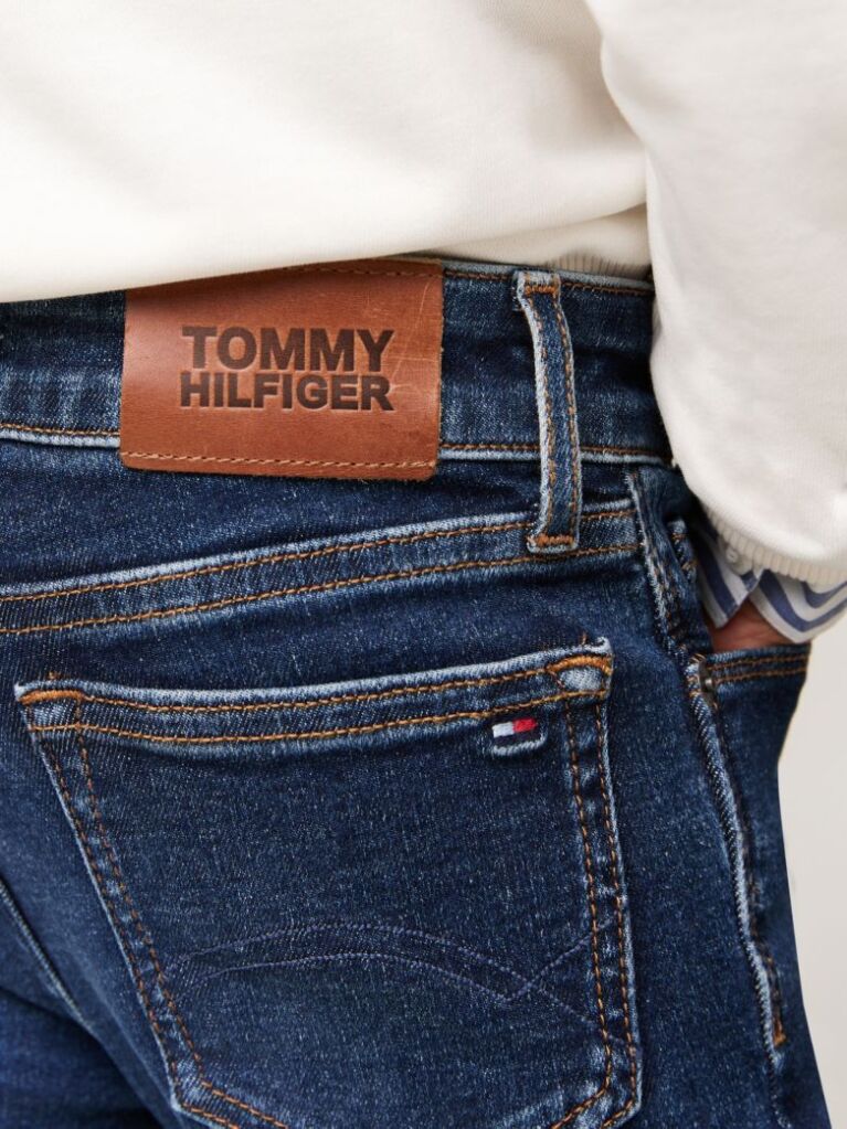 Blue Skinny Mid Wash Faded Jeans  Girls