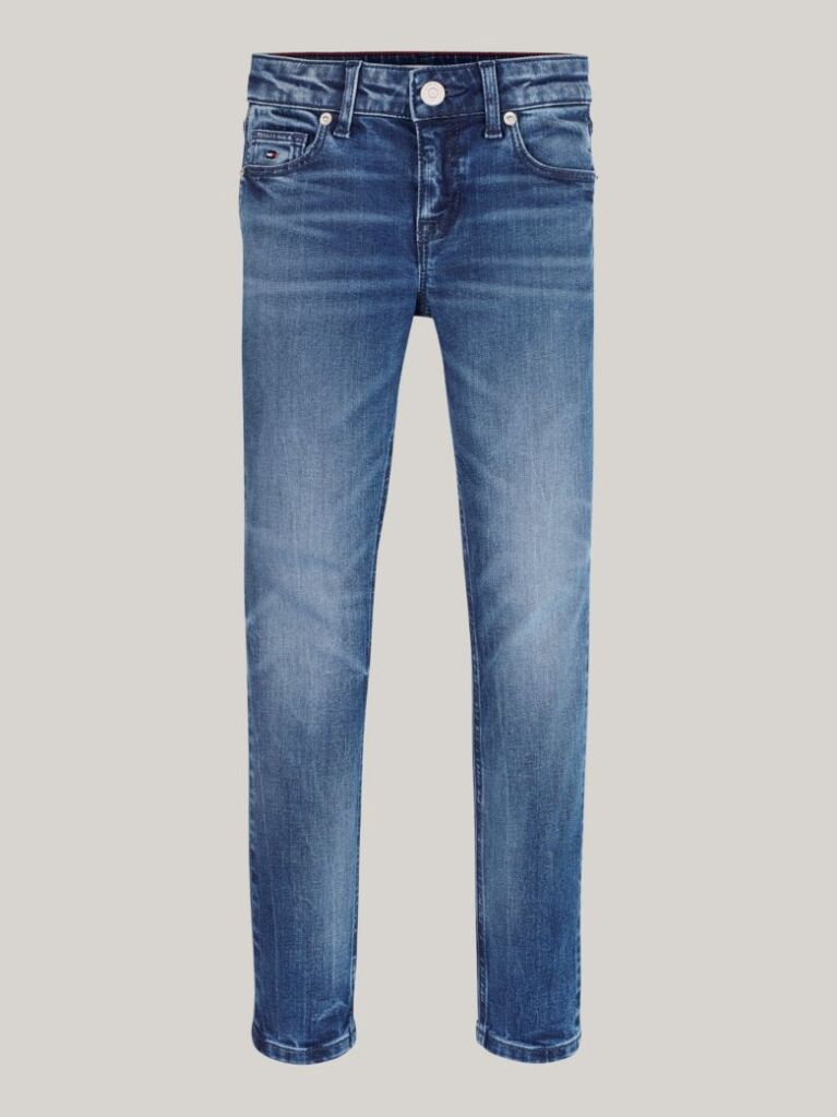 Blue Nora Faded Dark Wash Skinny Jeans  Girls