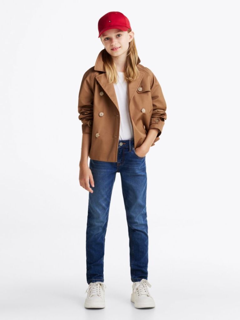 Blue Nora Faded Skinny Jeans  Girls