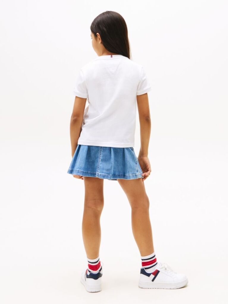 White Flag Character T-Shirt  Girls