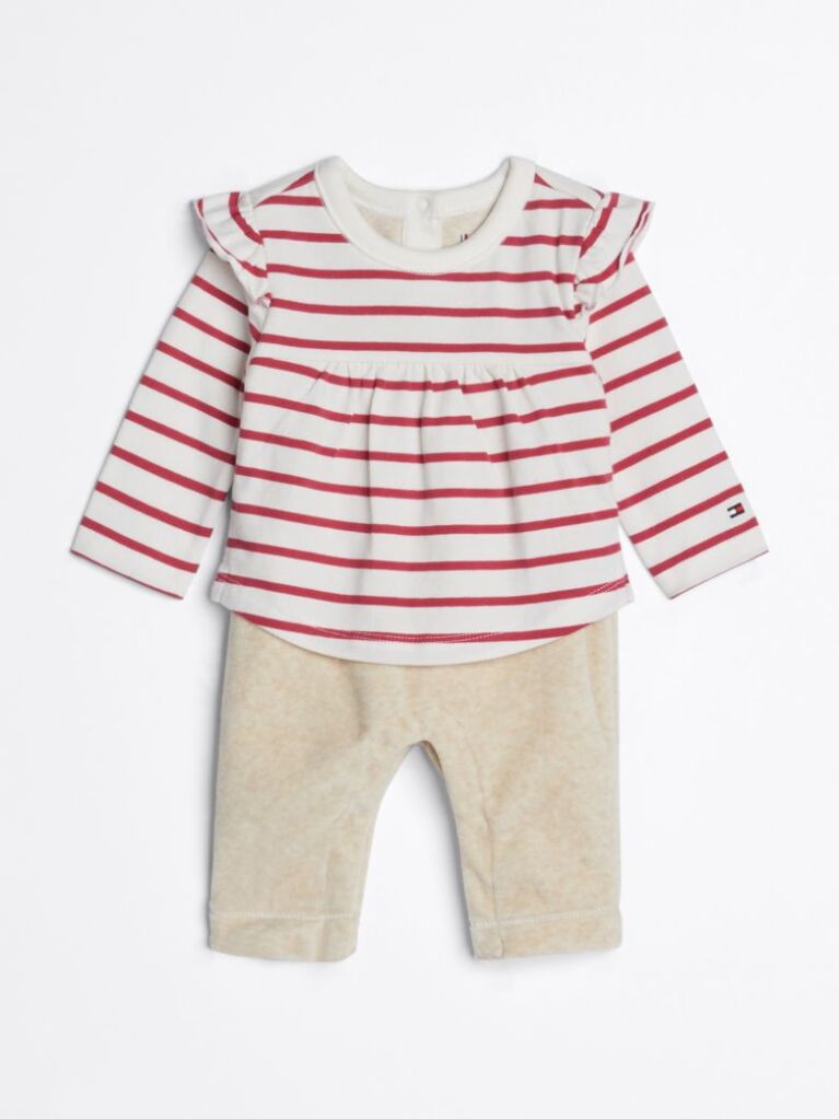 Multi Stripe One-Piece Outfit  Newborn