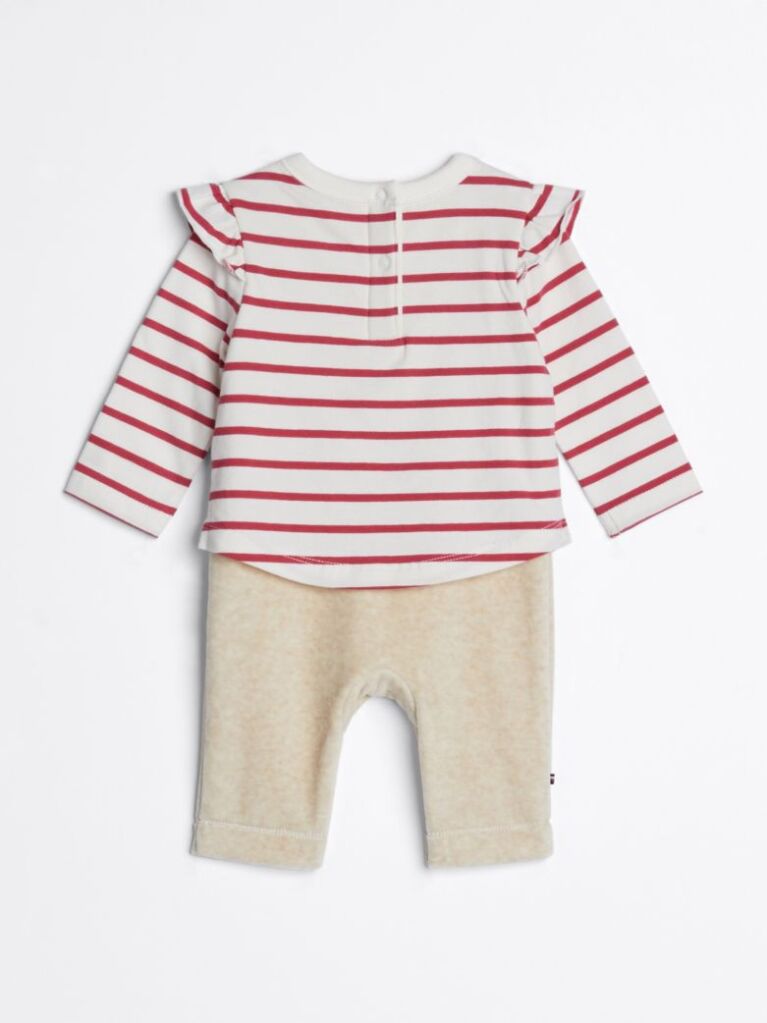 Multi Stripe One-Piece Outfit  Newborn
