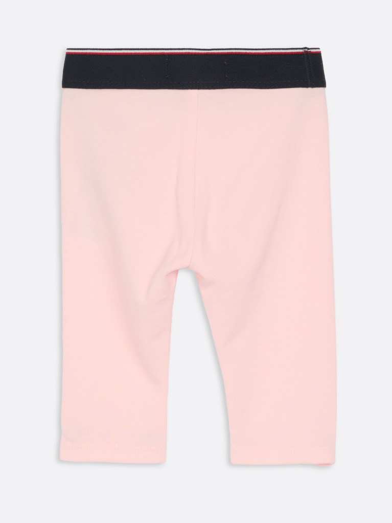Pink Signature Waistband Leggings  Newborn