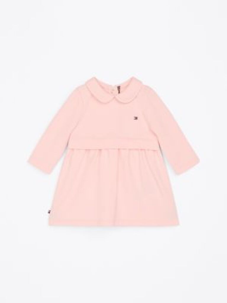 Pink Peter Pan Collar Dress  Newborn