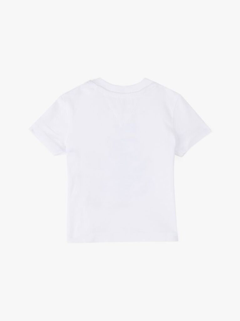White Graphic Crew Neck T-Shirt  Newborn