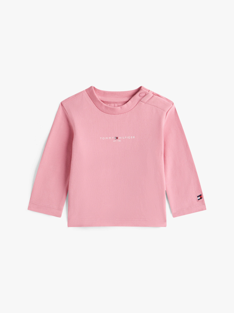 Pink Logo Long Sleeve T-Shirt  Newborn