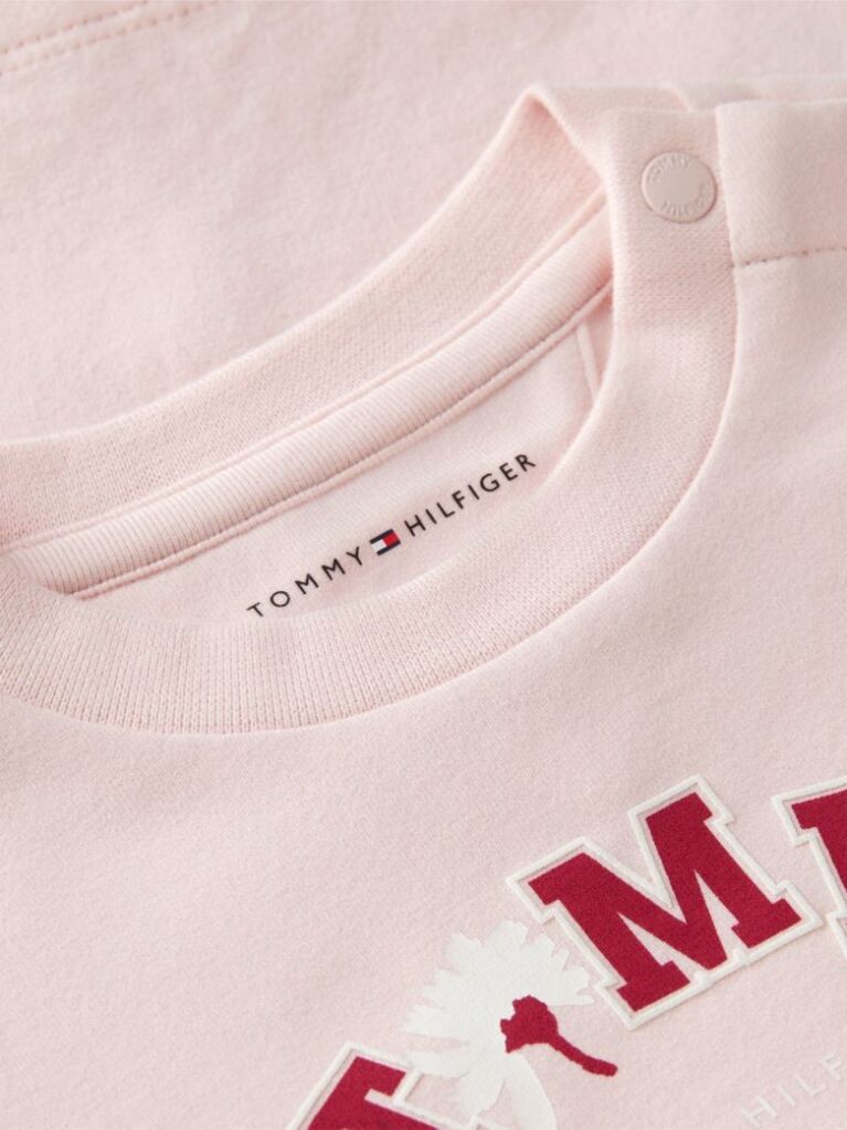 Pink Logo Long Sleeve T-Shirt  Newborn