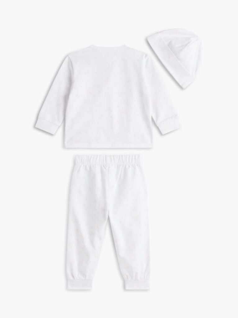 White Print Wrap Long Sleeve T-Shirt Gift Box  Newborn