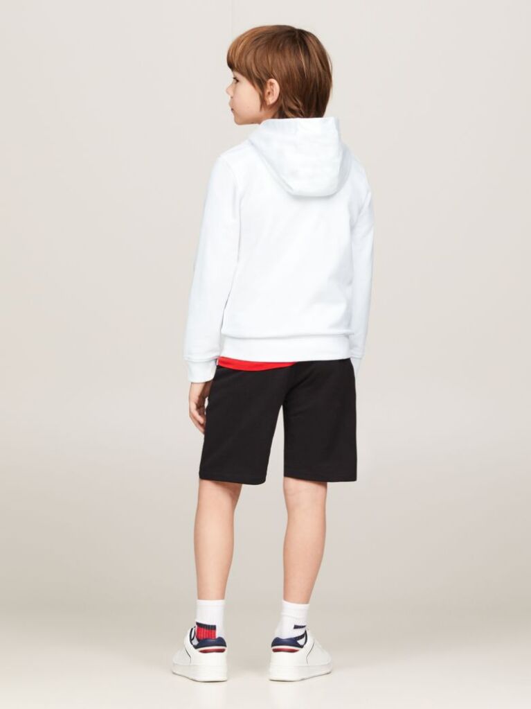 White Essential Logo Hoody  Kids Unisex