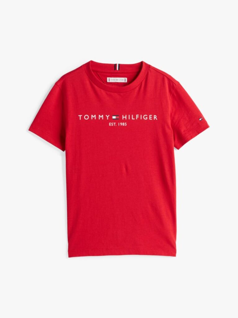 Red Dual Gender TH Established Essential T-Shirt  Kids Unisex