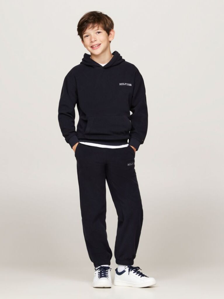 Blue Hilfiger Monotype Polar Fleece Hoody  Kids Unisex