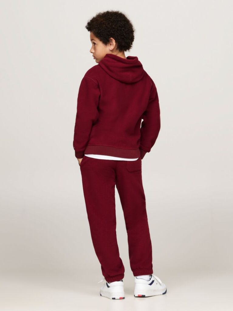 Red Hilfiger Monotype Polar Fleece Hoody  Kids Unisex