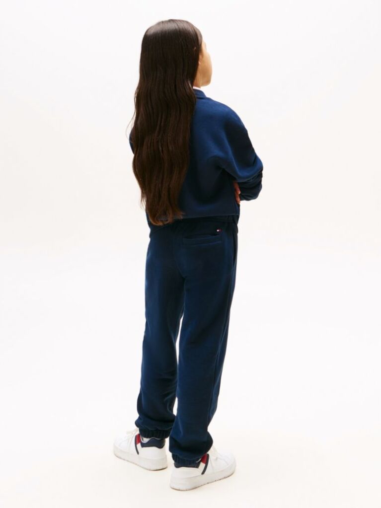 Blue Logo Cuffed Joggers  Kids Unisex