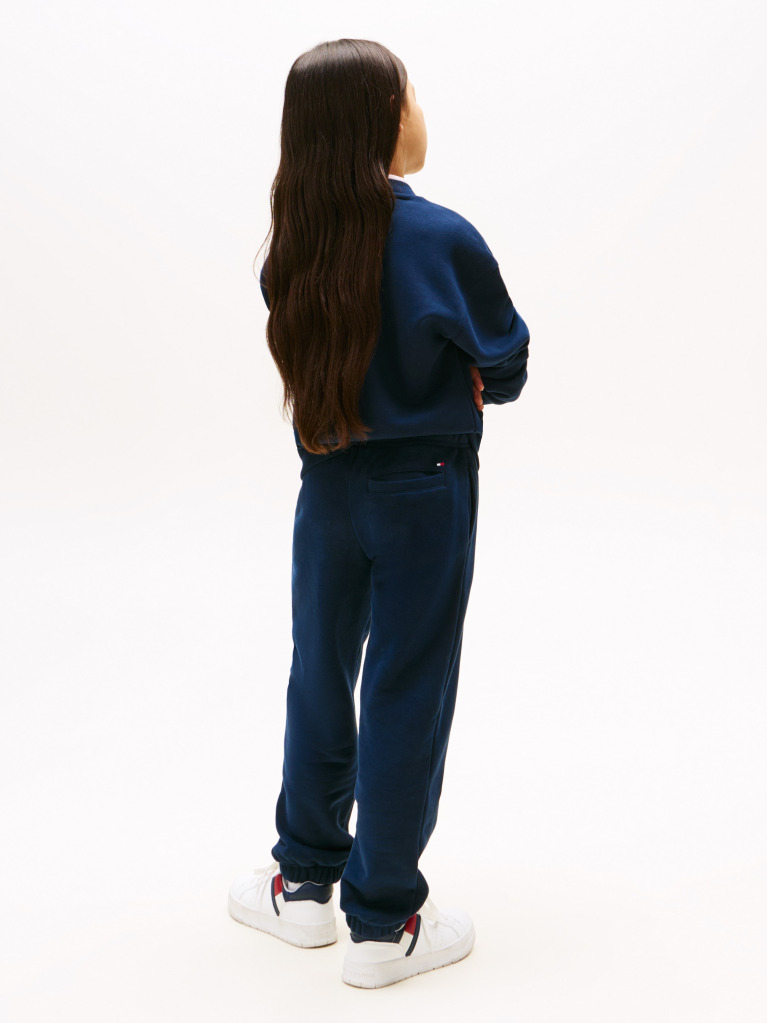 Blue Logo Cuffed Joggers  Kids Unisex