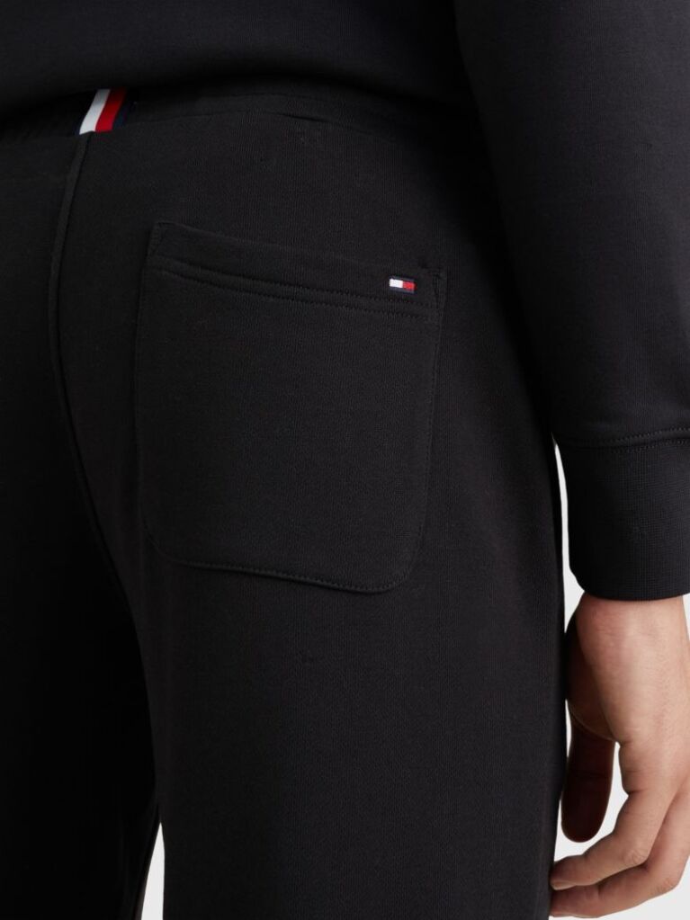 Black Tommy Logo Sweatpants  Men