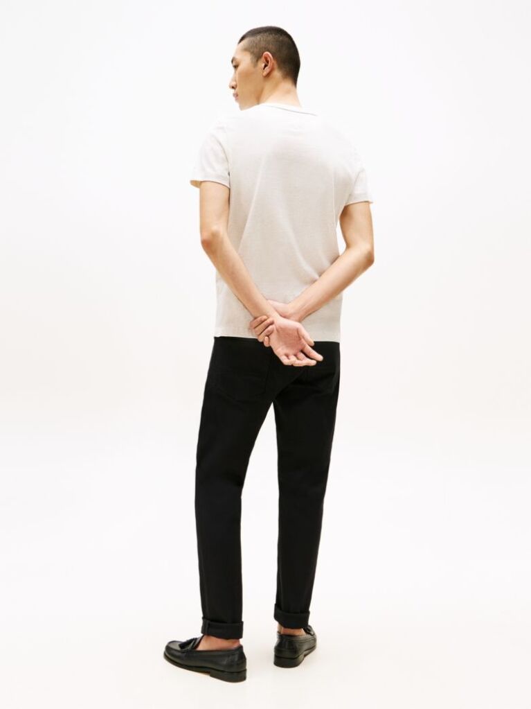 Beige Logo Slim Fit Jersey T-Shirt  Men