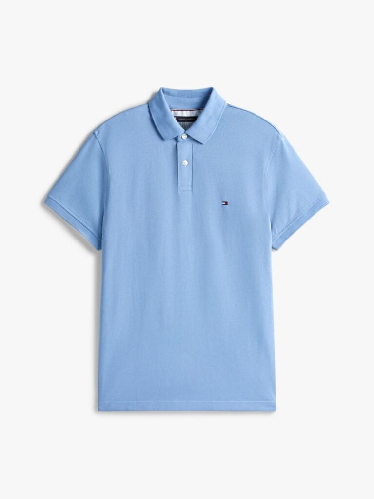 Blue 1985 Collection Regular Fit Pique Polo  Men