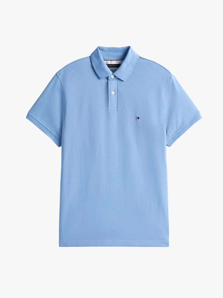Blue 1985 Collection Regular Fit Pique Polo  Men
