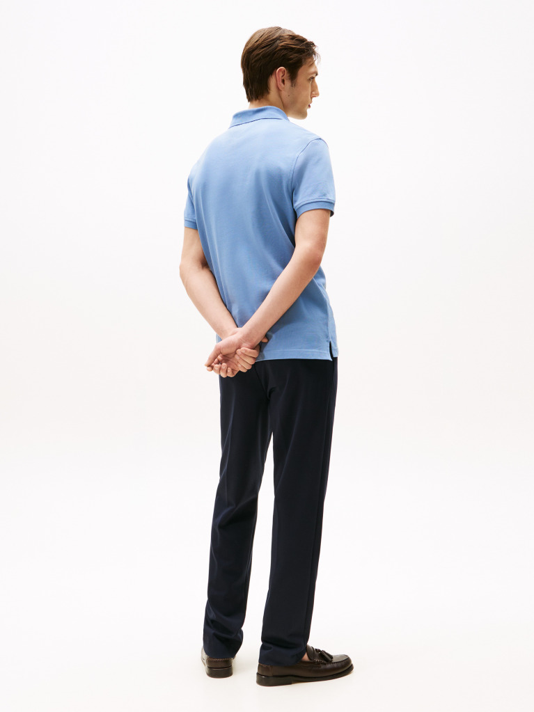 Blue 1985 Collection Regular Fit Pique Polo  Men