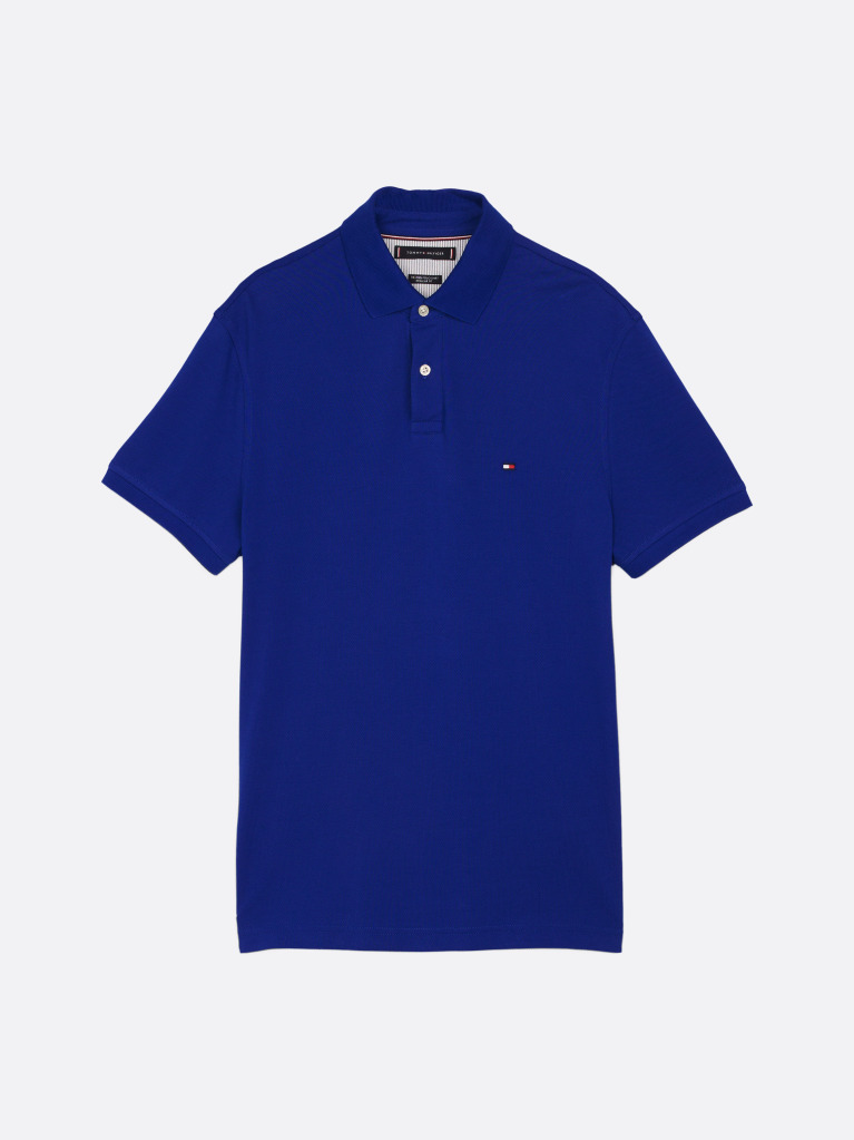 Blue 1985 Collection Regular Fit Pique Polo  Men