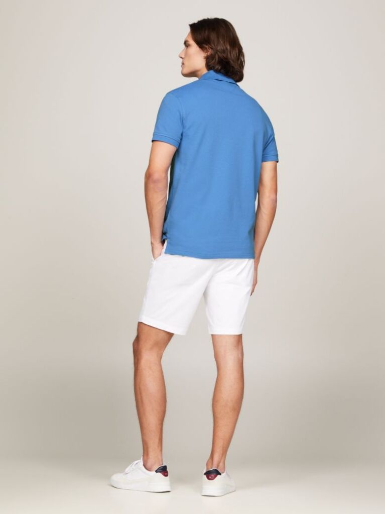Blue 1985 Collection Slim Fit Pique Polo  Men
