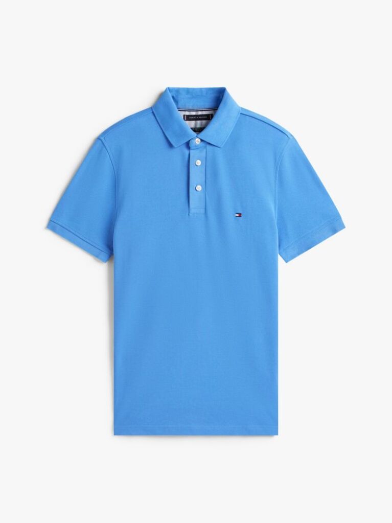 Blue 1985 Collection Slim Fit Pique Polo  Men