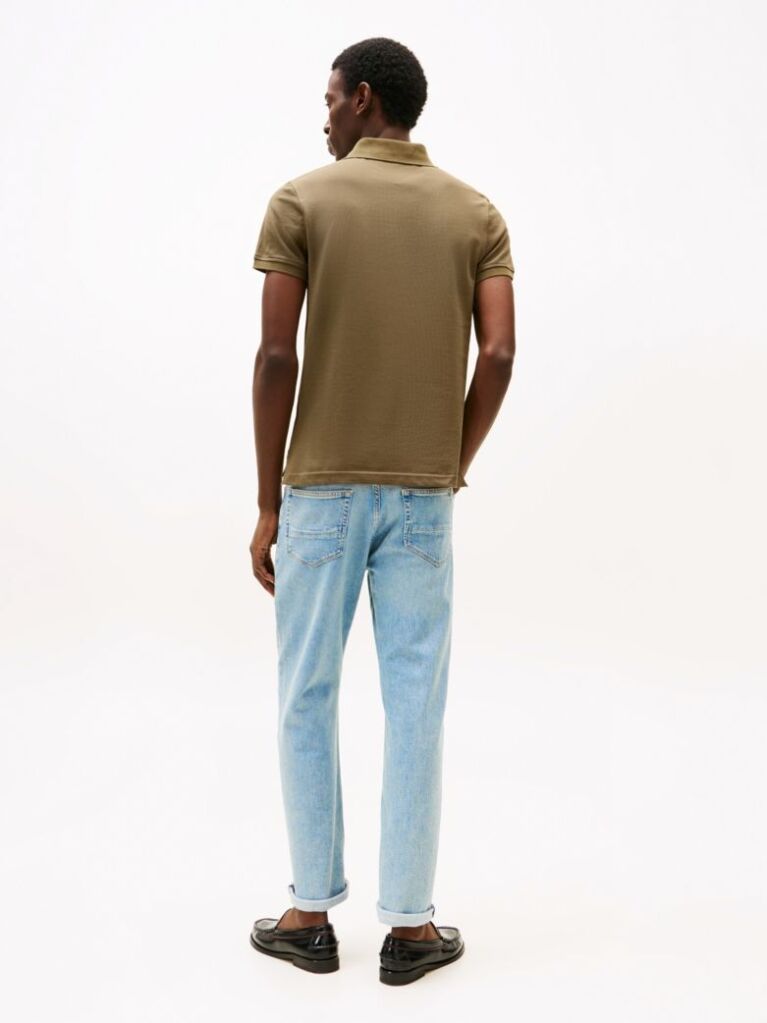 Green 1985 Collection Slim Fit Pique Polo  Men