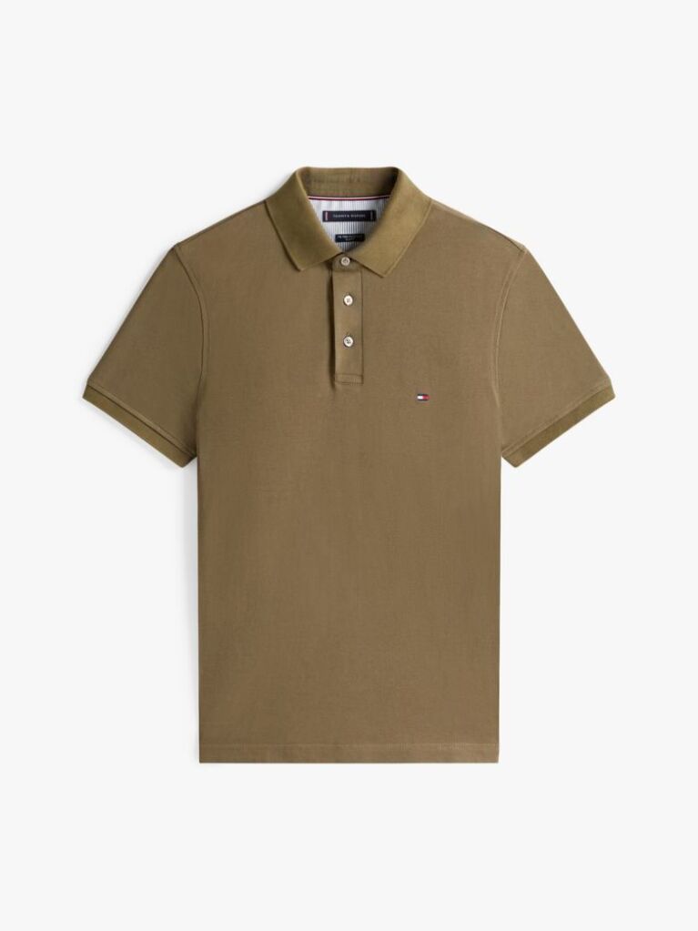Green 1985 Collection Slim Fit Pique Polo  Men