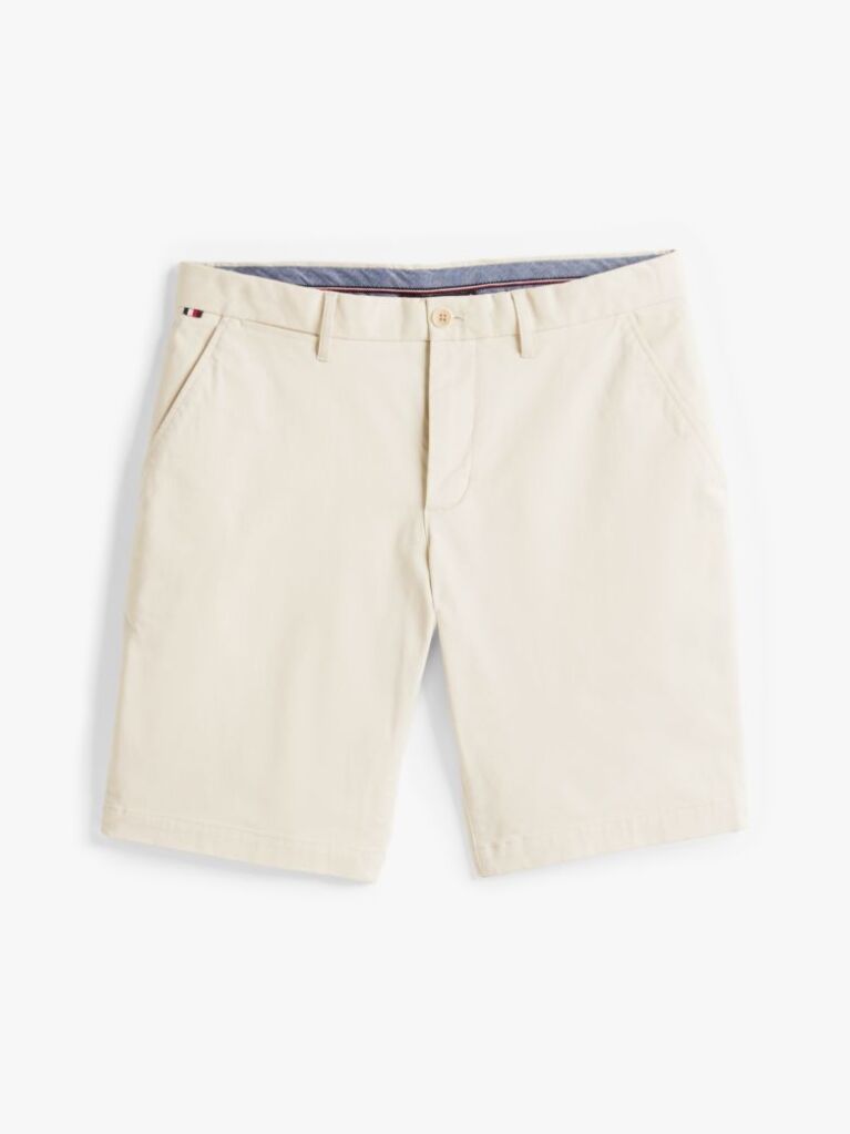 White 1985 Essential Harlem Relaxed Fit Shorts  Men