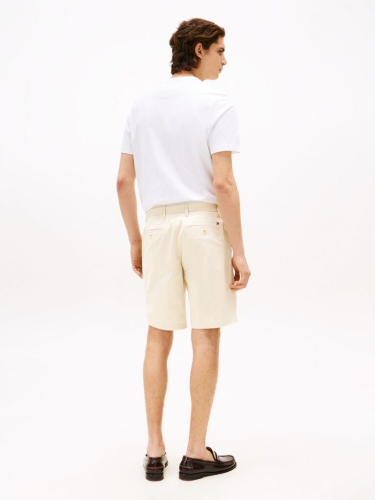 White 1985 Essential Harlem Relaxed Fit Shorts  Men