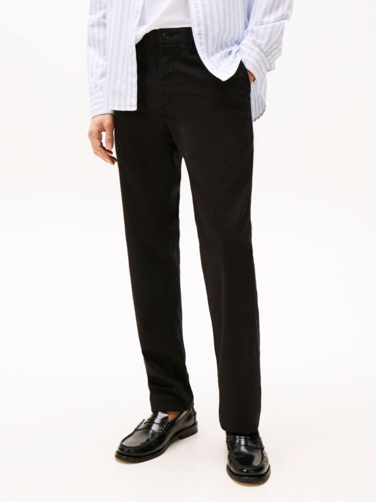 Black 1985 CHINOS DENTON APPLIED  Men