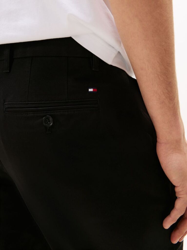 Black 1985 CHINOS DENTON APPLIED  Men