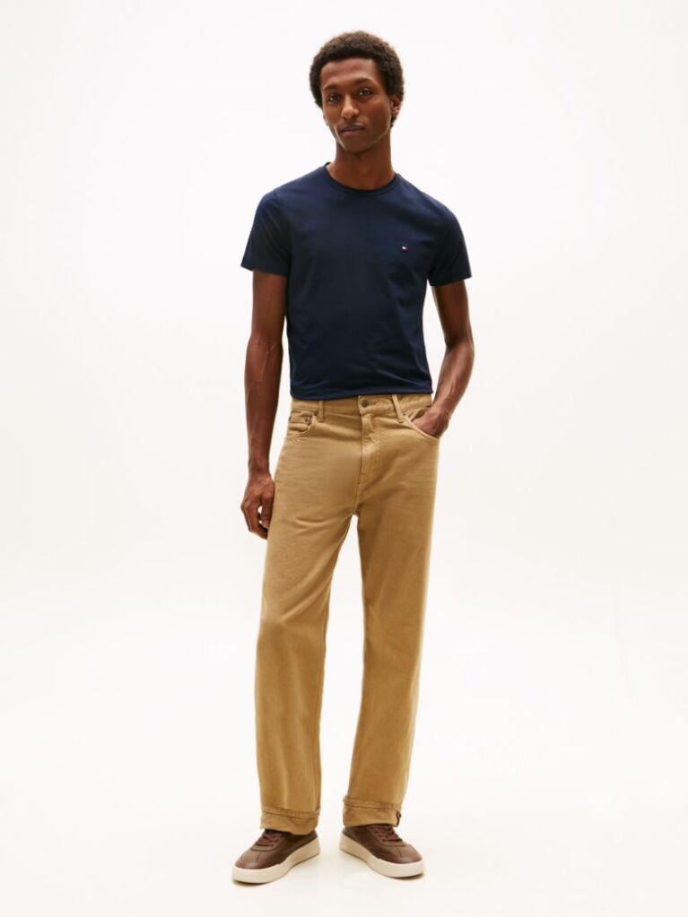 Blue TH FLEX SLIM FIT T-SHIRT  Men