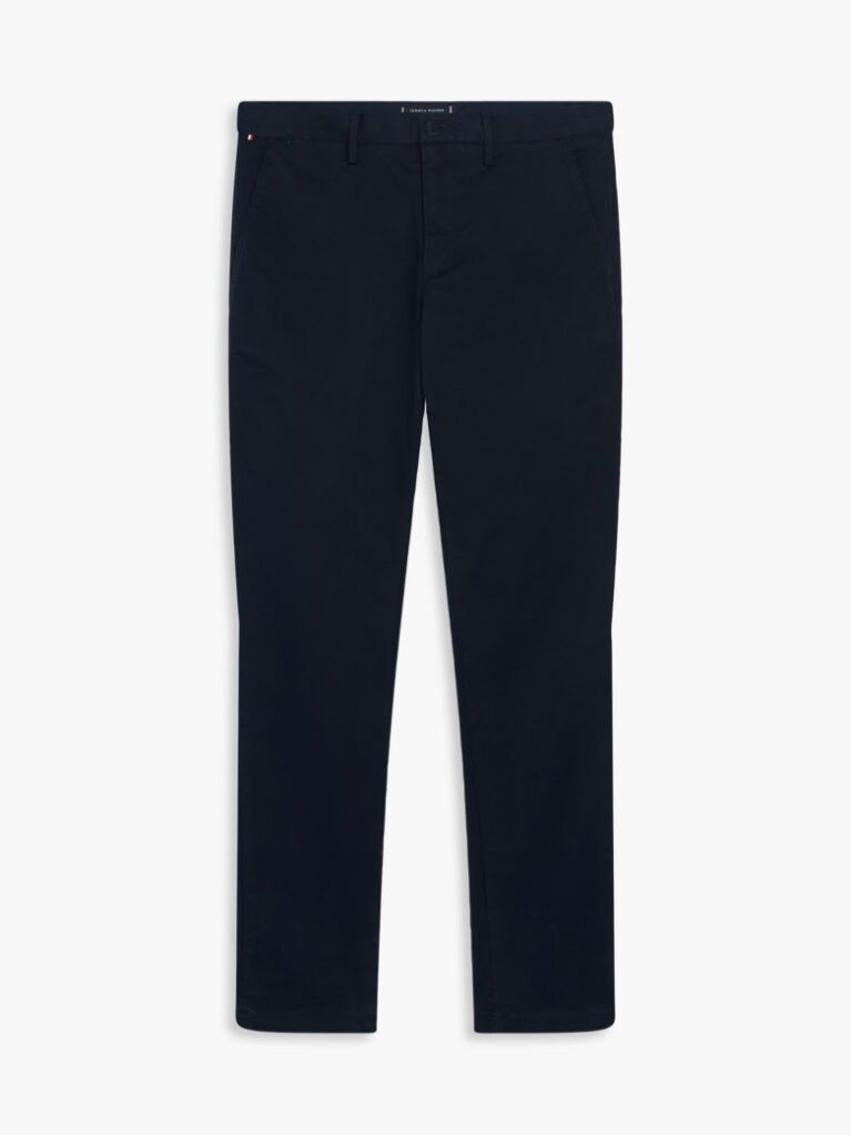 Blue Bleecker Stretch Cotton Chinos  Men
