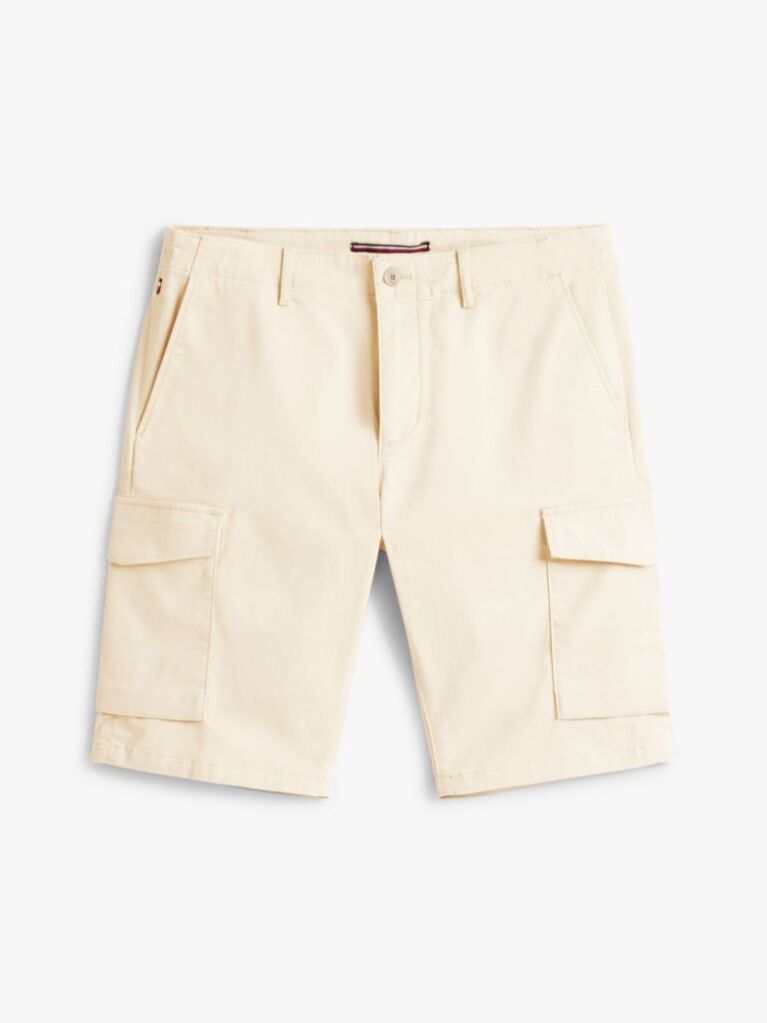 Beige 1985 COLLECTION TWILL CARGO SHORTS  Men