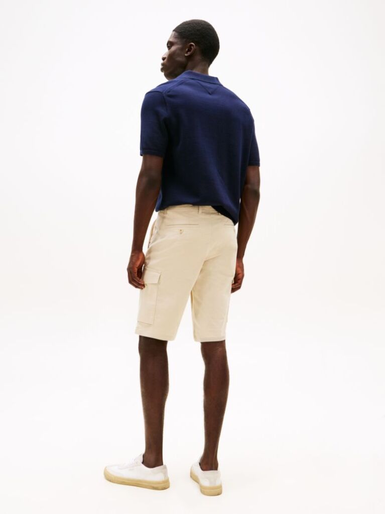 Beige 1985 COLLECTION TWILL CARGO SHORTS  Men