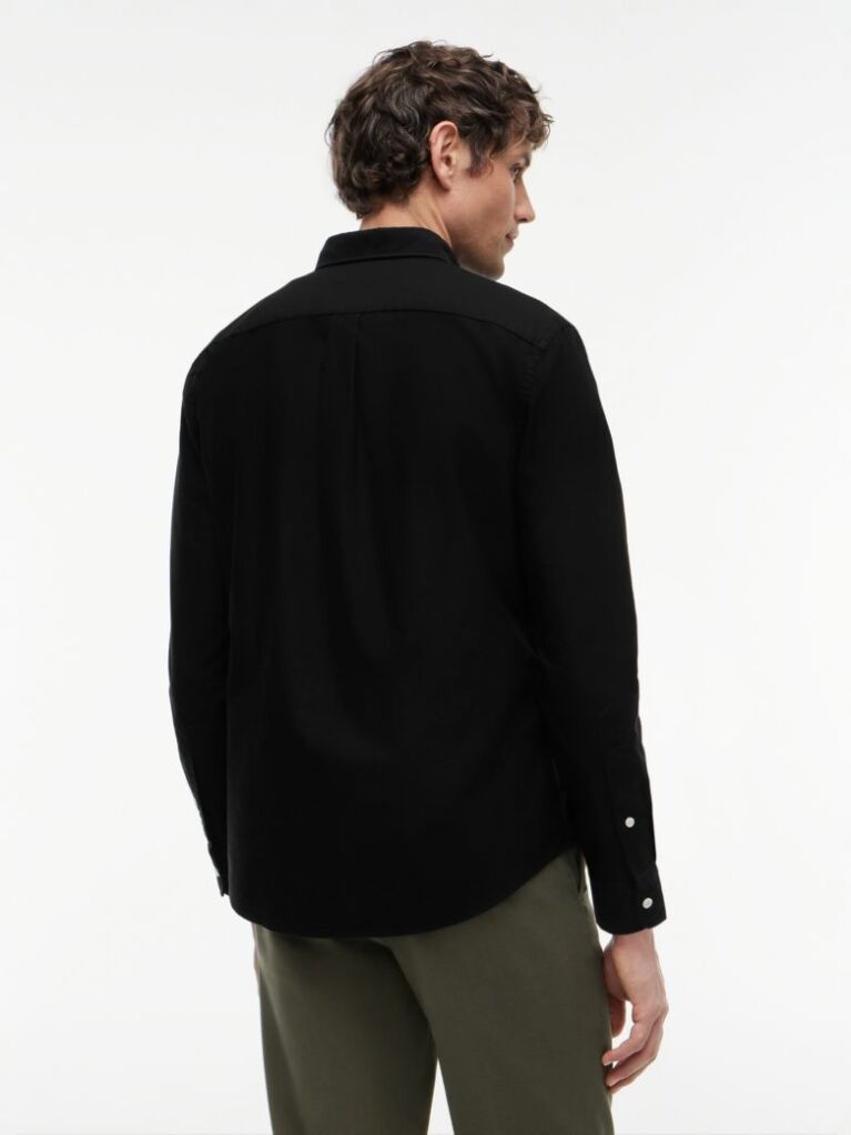 Black Heritage Regular Fit Oxford Shirt  Men