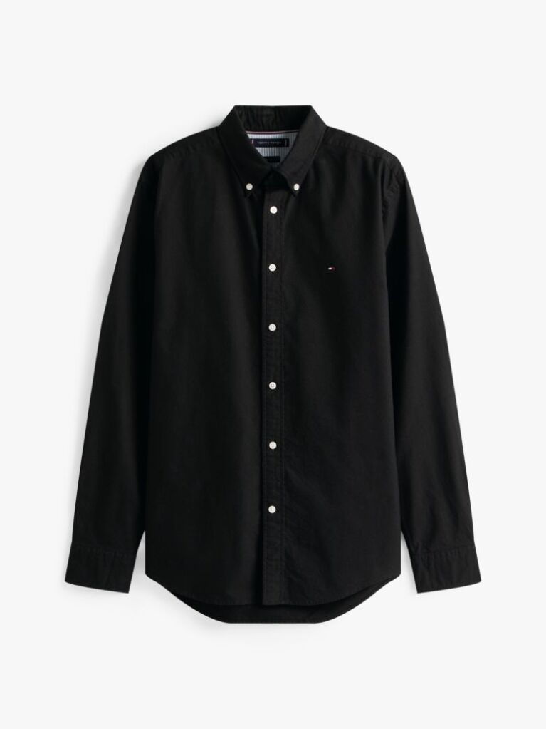 Black Heritage Regular Fit Oxford Shirt  Men