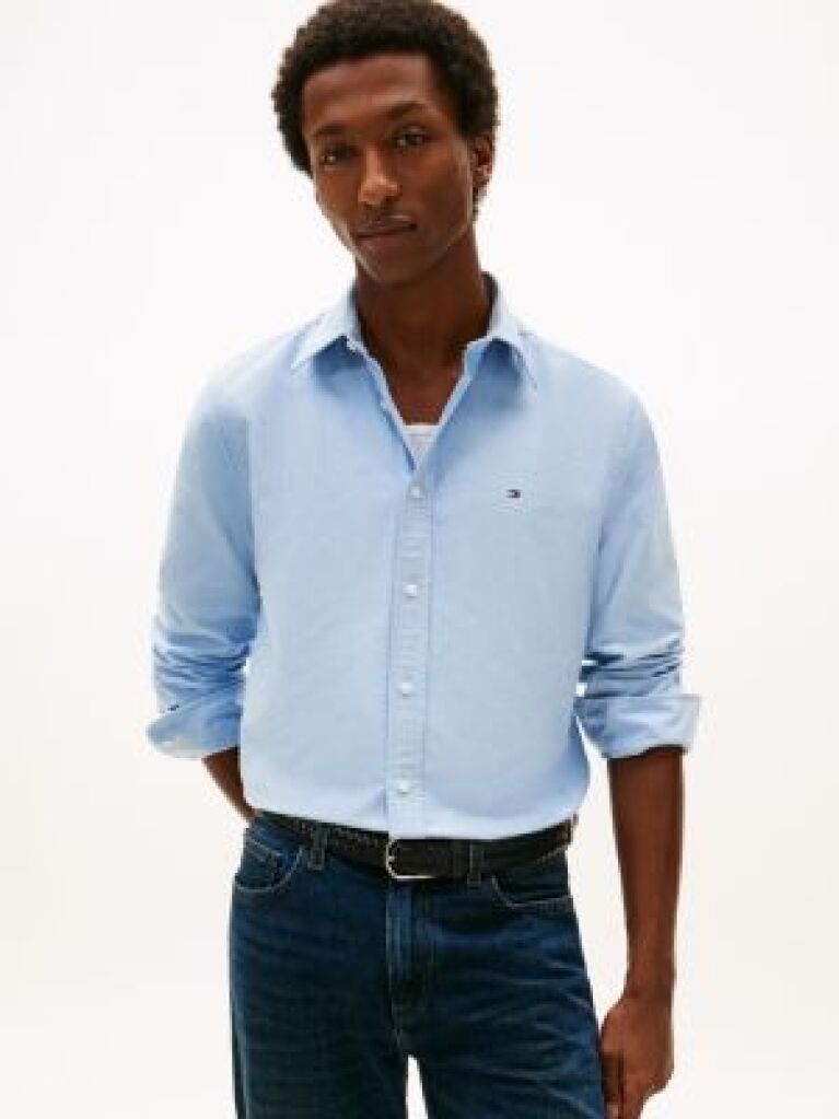 Blue Heritage Regular Fit Oxford Shirt  Men