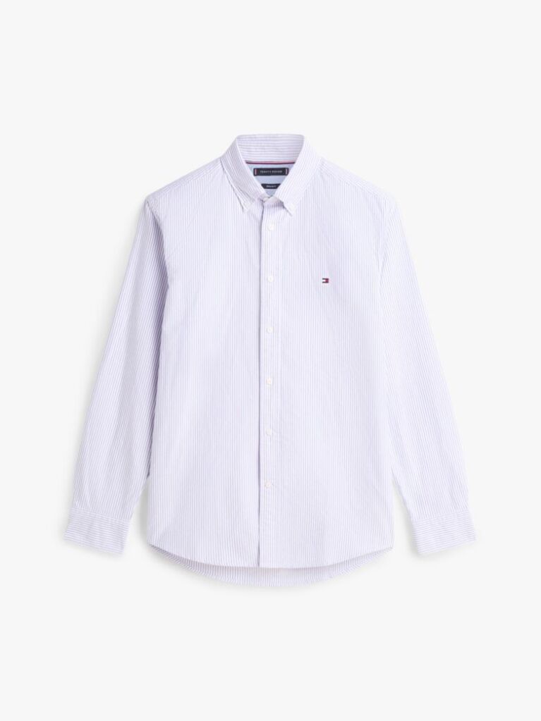 Multi Heritage Stripe Regular Fit Oxford Shirt  Men