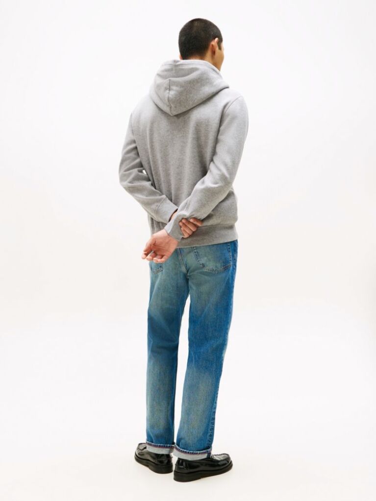 Grey Fleece Zip-Thru Hoody  Men