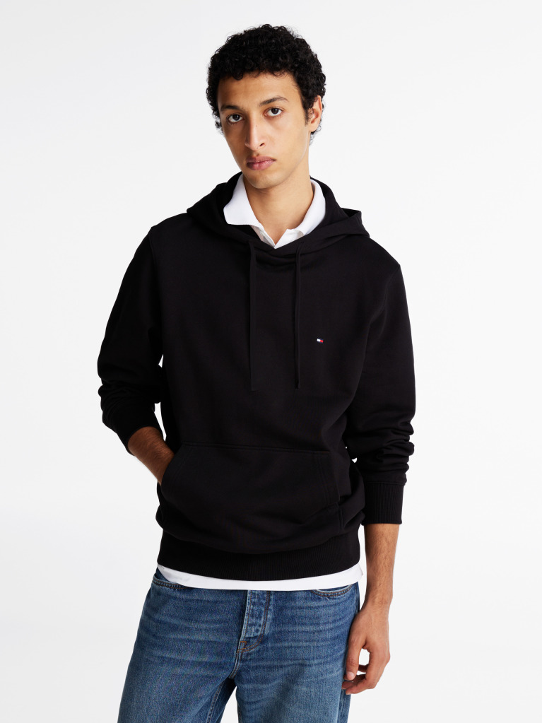 Black Flag Embroidery Terry Hoody  Men