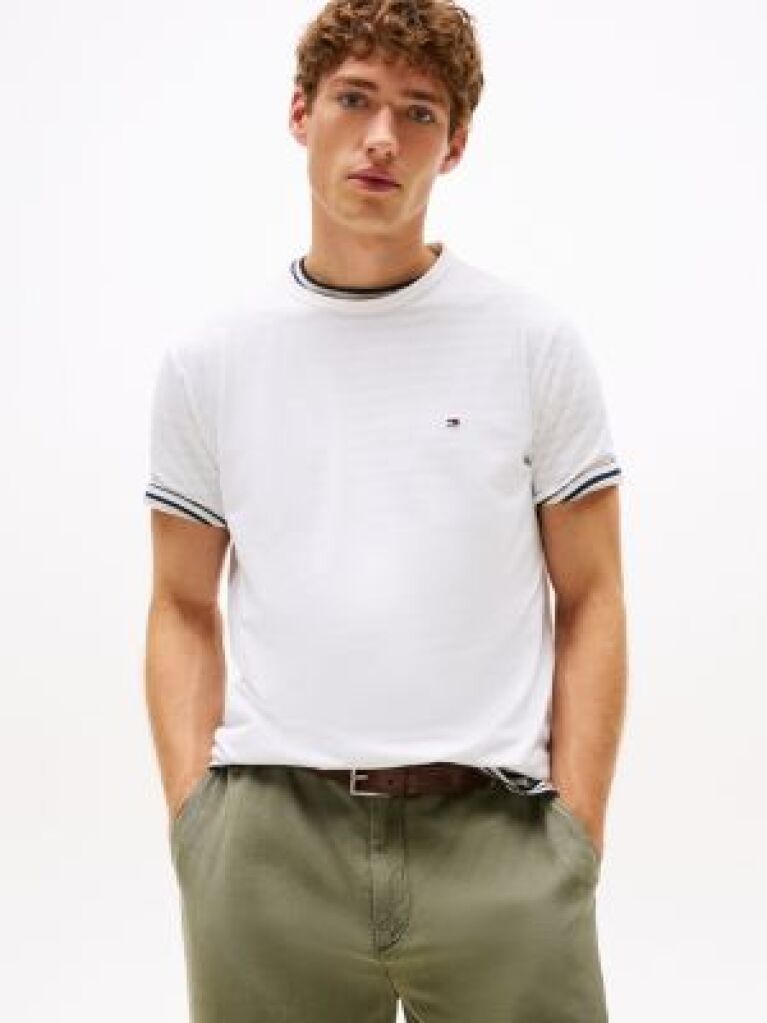 White Moisture Wicking T-Shirt  Men